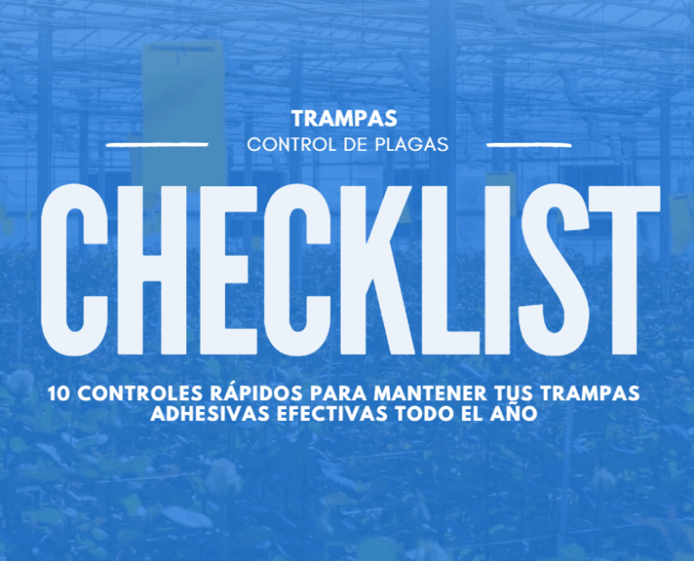 checklist traps greenhouse control